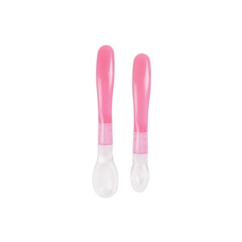 2 Pcs Sendok Bayi Full Silikon Dodo/Silicone Spoon BPA Free DAC037