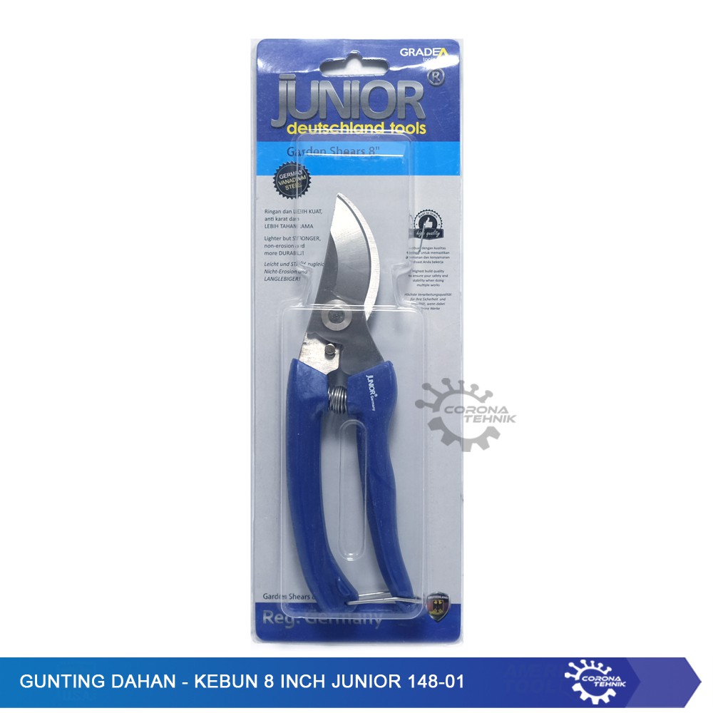 Gunting Dahan - Kebun 8 Inch Junior 148-01