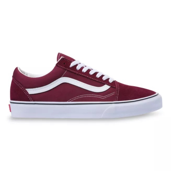 Sepatu Vans Sneakers Oldskool Maroon