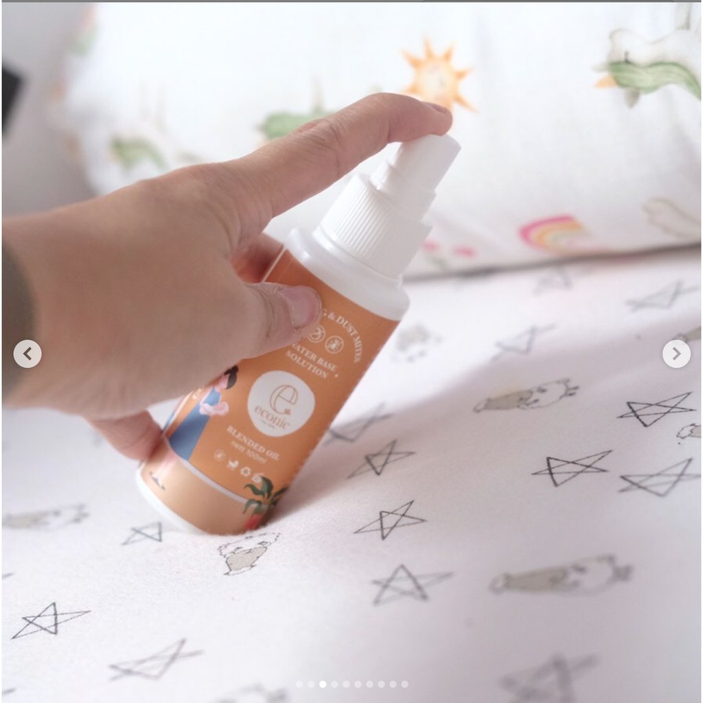 Minyak Pengusir Kutu Kasur &amp; Tungau Spray | Essential Oil Anti Serangga | Pembersih Kasur Aman Alami
