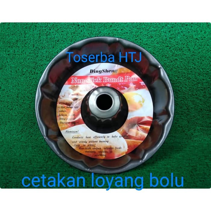 Cetakan loyang teflon bulat loyang kue bolu loyang pudding
