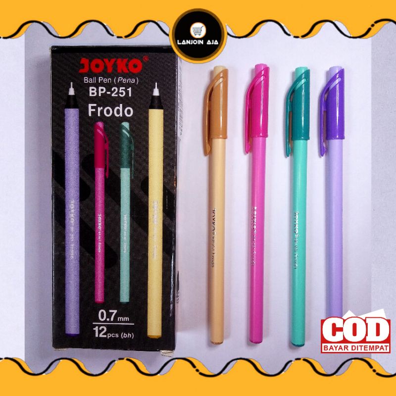 

Pena Murah Pulpen Joyko BP-251 Frodo 0.7 mm Ball Pen Joyko BP-251