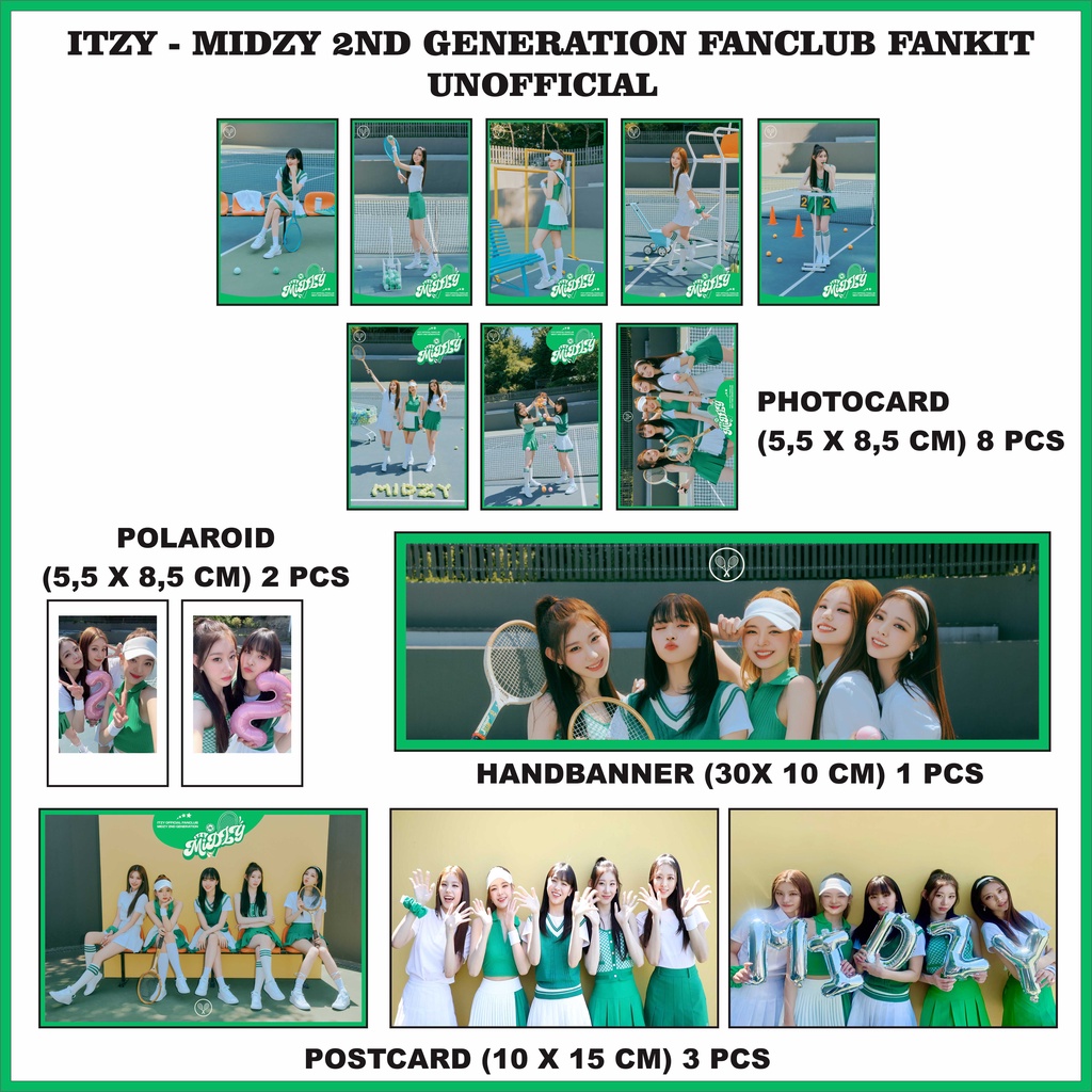 ITZY - MIDZY 2ND GENERATION FANCLUB FANKIT