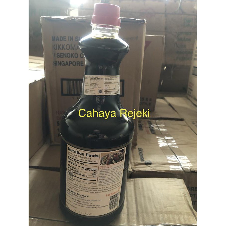 

Sale Kikoman Soy Sauce 1,6 Liter / Kecap Asin Jepang Sushi Terlengkap
