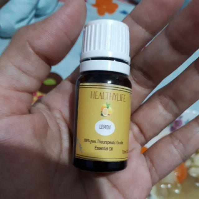 Healthylife 100% Pure Lemon Essential Oil Minyak Jeruk Lemon 10ml