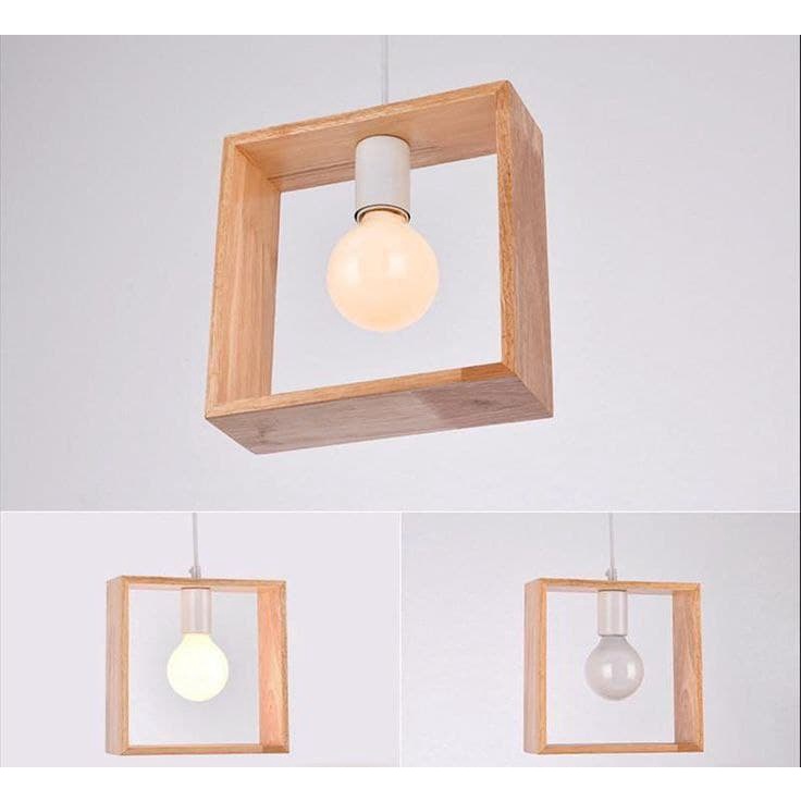 Paket Fitting/Kap lampu gantung Rustic kayu jati Belanda minimalis dekorasi cafePaket Fitting/Kap la
