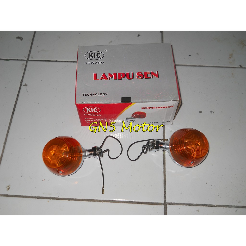 SEPASANG LAMPU SEN SEIN DEPAN / BELAKANG HONDA CB100 CB 100