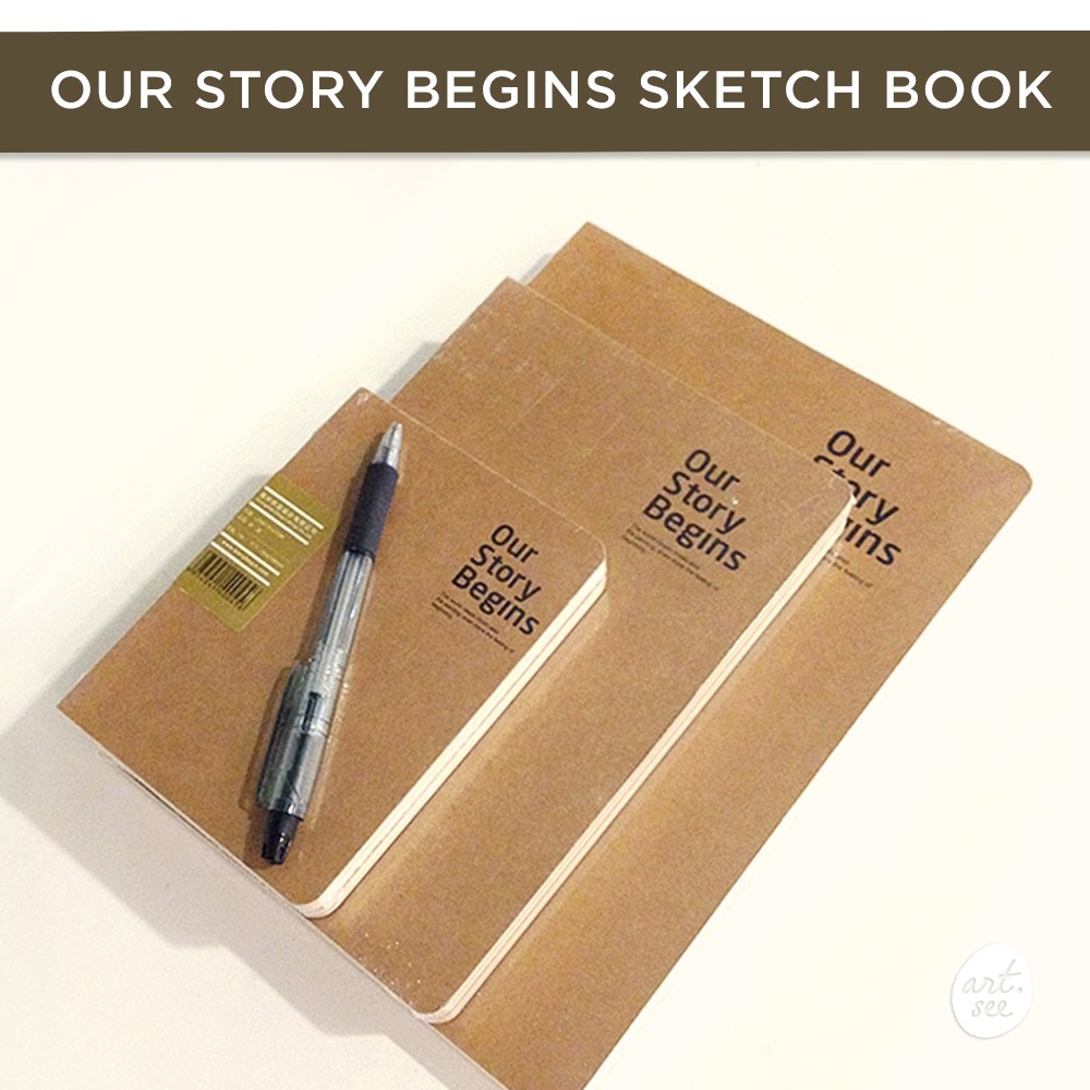 

Our Story Begin Sketchbook