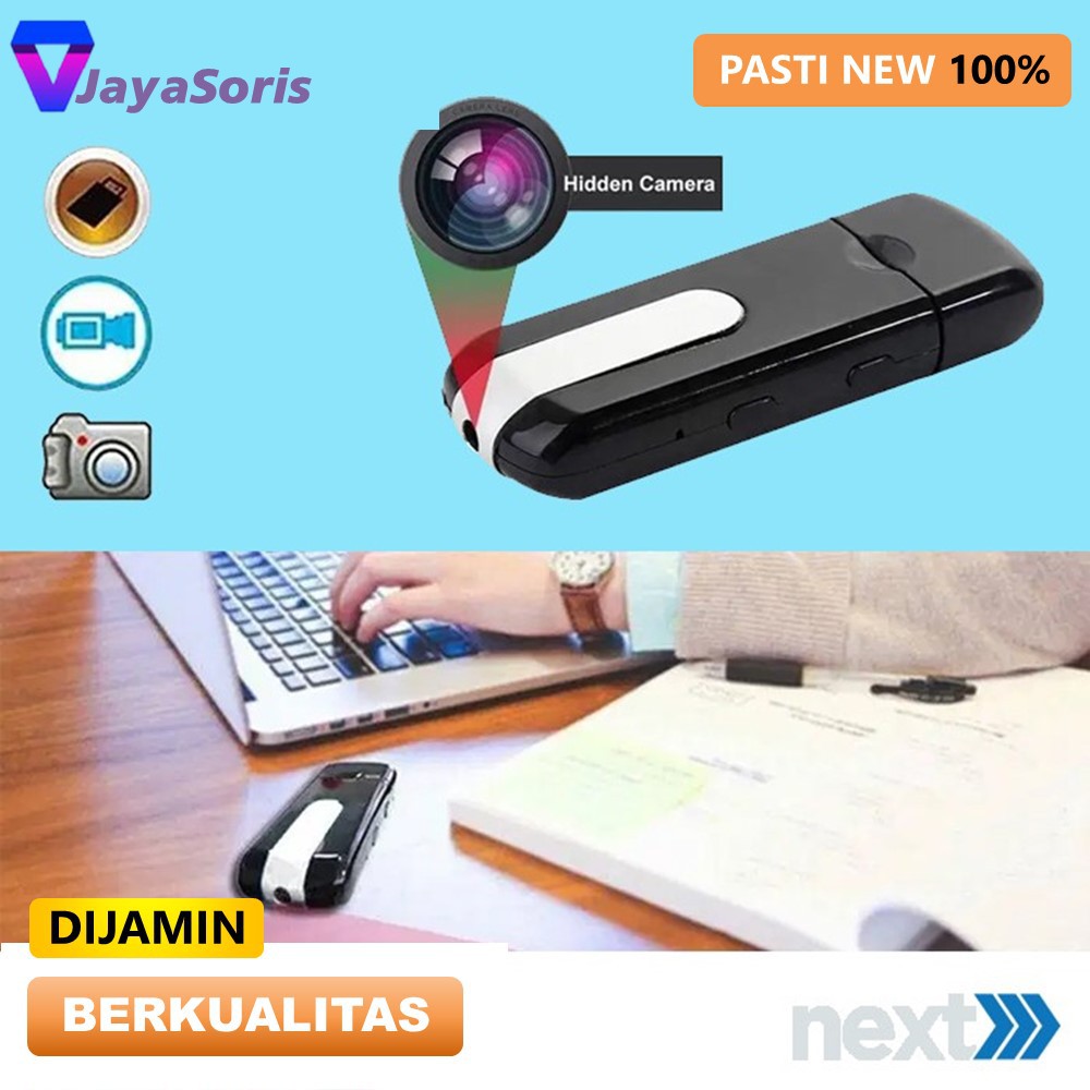 KAMERA MINI TERSEMBUNYI SPY CAMERA USB PENGINTAI CCTV KECIL HIDDEN CAM MATAMATA TANPA KABEL HD JS75