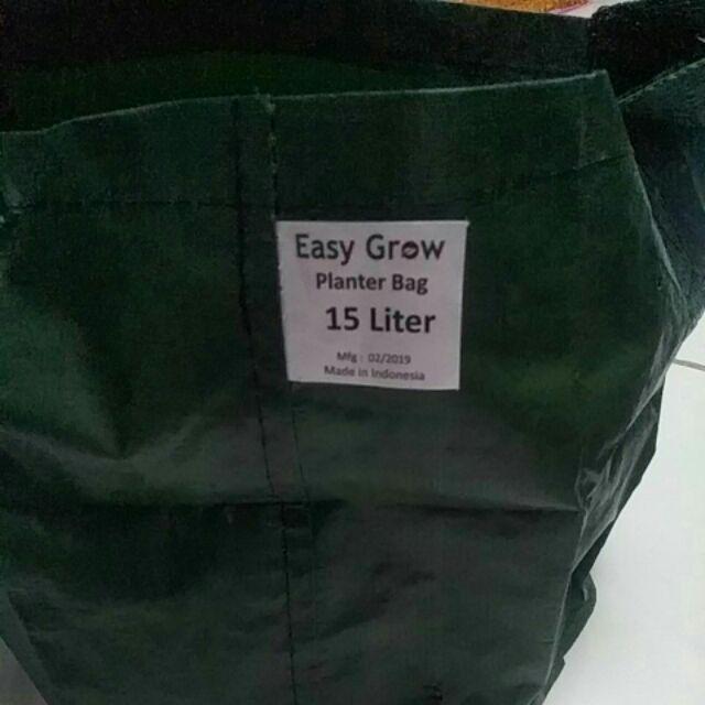 Easy Grow Planter Bag 15 Liter Polybag Tambulampot Pot Bibit Buah Murah