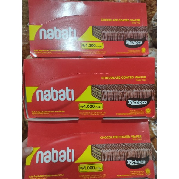 

Nabati coated wafer