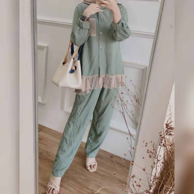 Orimoza Crevo one set polos tile-CREVO MINT LD100