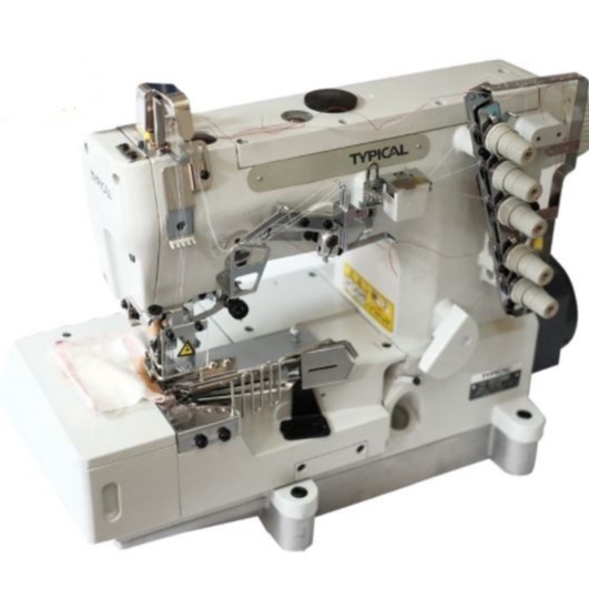 TYPICAL GK31500D Mesin Overdeck Kam Jahit Kaos Bis SERVO GK 31500D