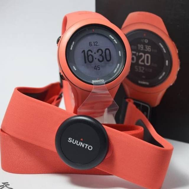 Jam tangan pria SUUNTO AMBIT3 SPORT CORAL HR ORIGINAL
