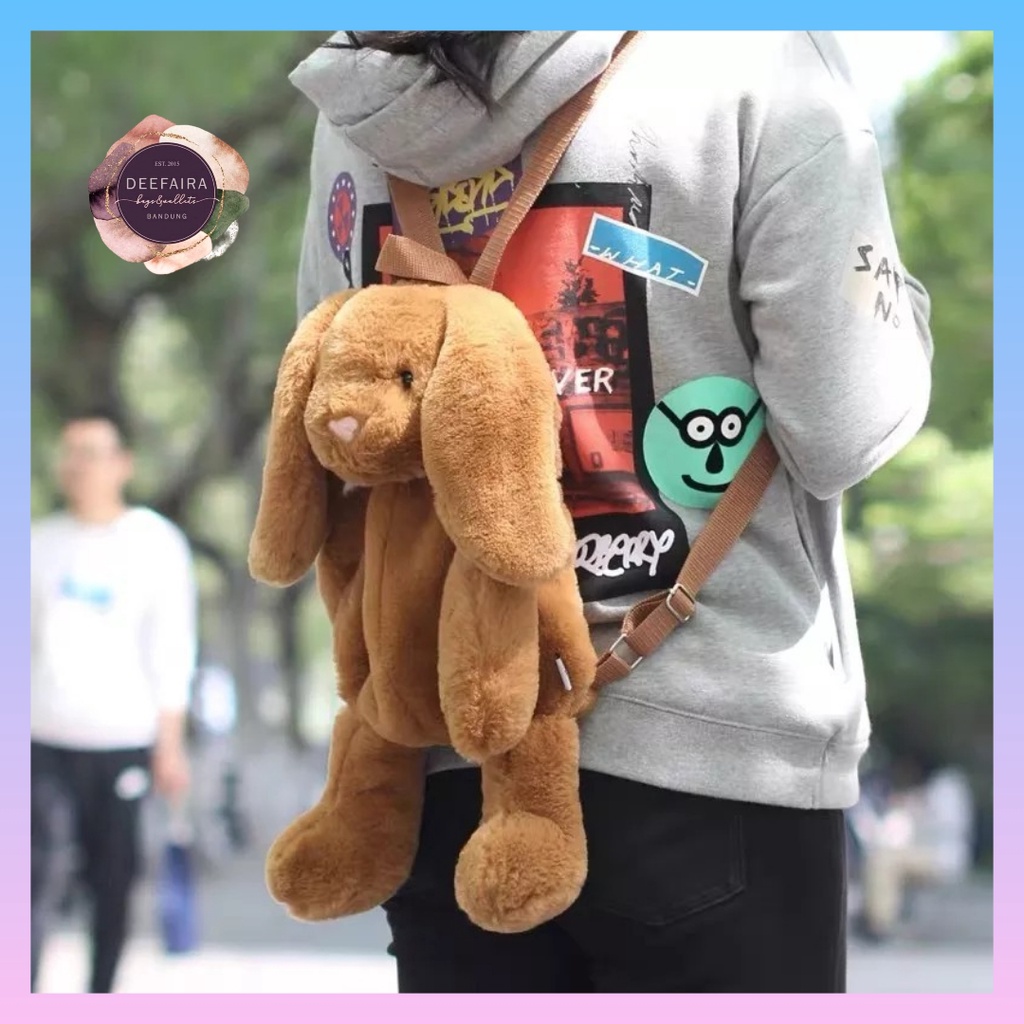 Tas Ransel Model Kelincii Boneka Lucu Untuk Anak Perempuan Tk Sd Smp