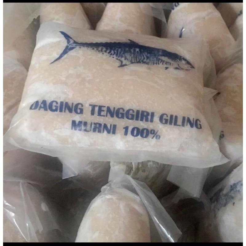 

ikan tenggiri murni 100% / ikan tenggiri giling / tenggiri standar / ikan fresh / ikan murni