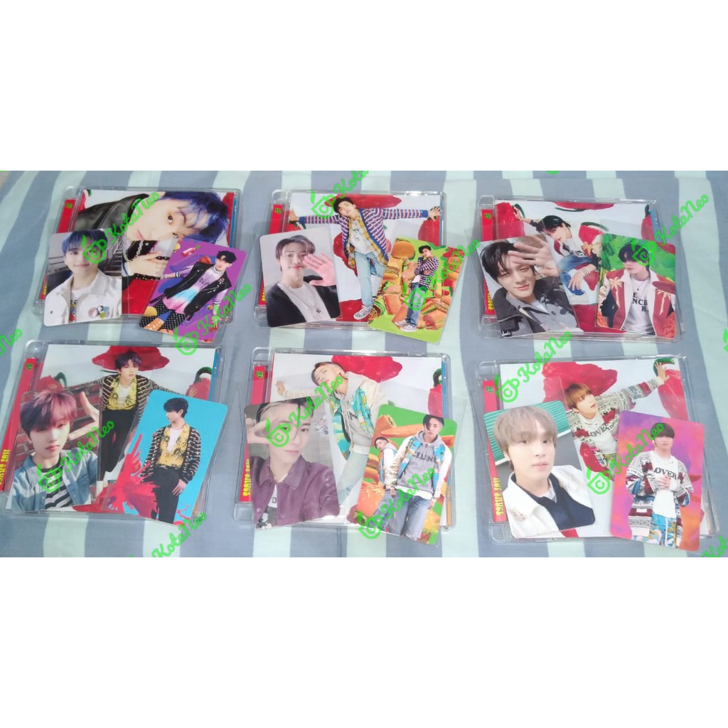 [READY] UNSEALED MEMBER SET JEWEL CASE HOT SAUCE NCT DREAM JAEMIN JENO HAECHAN RENJUN MARK JISUNG