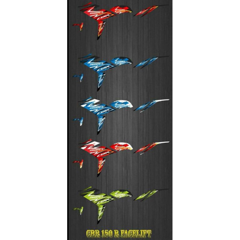 STIKER LAMINASI VARIASI CBR 150 R FACELIFT
