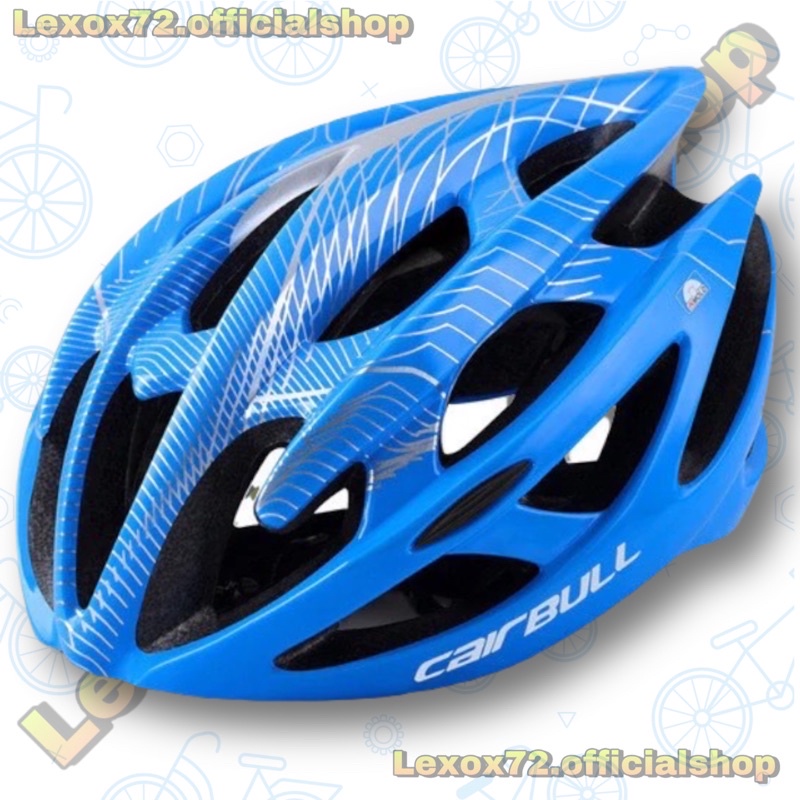 CAIRBULL Helm Sepeda Ultralight Air Vents Cycling Bike Cap Size L - CB-01 - Blue