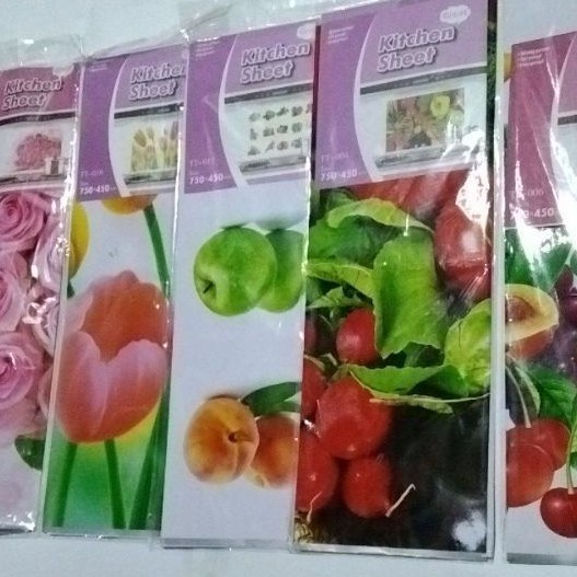 kichen set stiker dapur anti air anti anti minyak anti panas