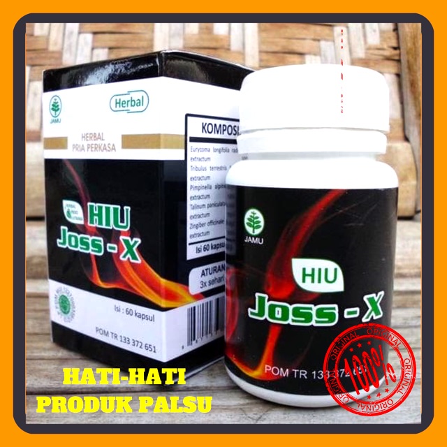 HIU Joss X Atasi Ejakulasi Dini Obat Herbal Dijamin Original