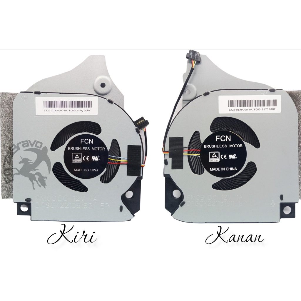 CPU GPU KIPAS FAN PROCESSOR LAPTOP DELL INSPIRON G5-5590 G5 5590 P82F 063NYM