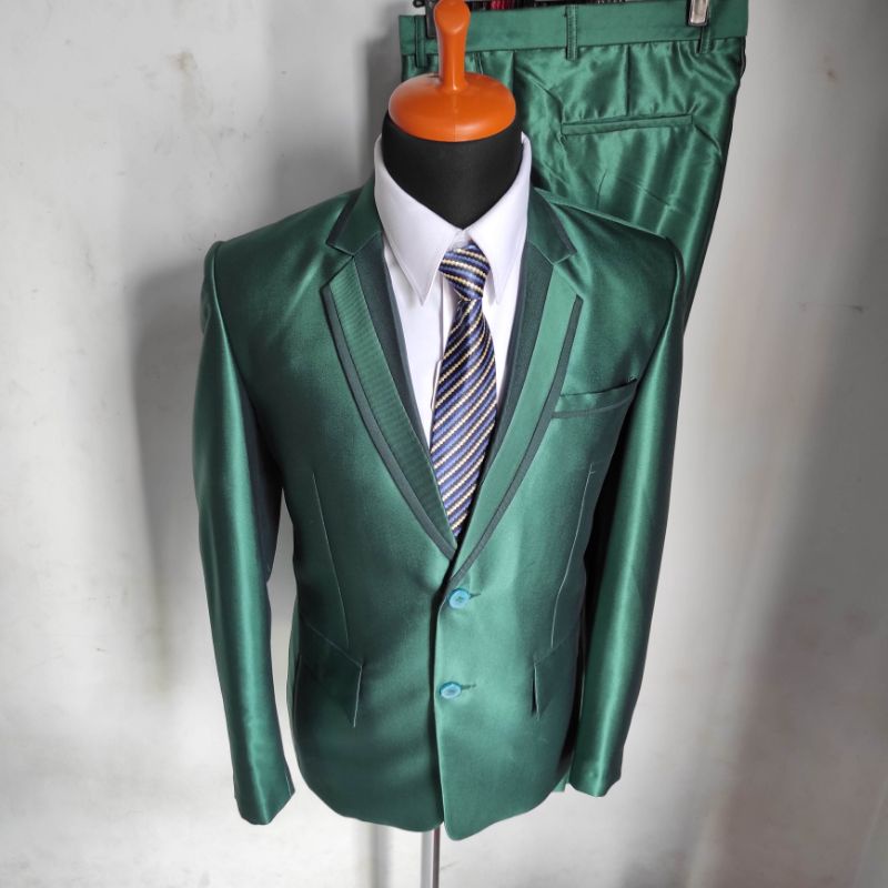 Podomoro 1 stel Jas pengantin semi WOOL kilap Jasa Pria Stelan Jas nikah Blazer Jas manten jas murah jas wedding Jas akad nikah murah jas slim fit jas cod Jas maroon jas rose gold jas nevy jas baby blue jas gold jas moca jas Abu tua jas silver hijau jas
