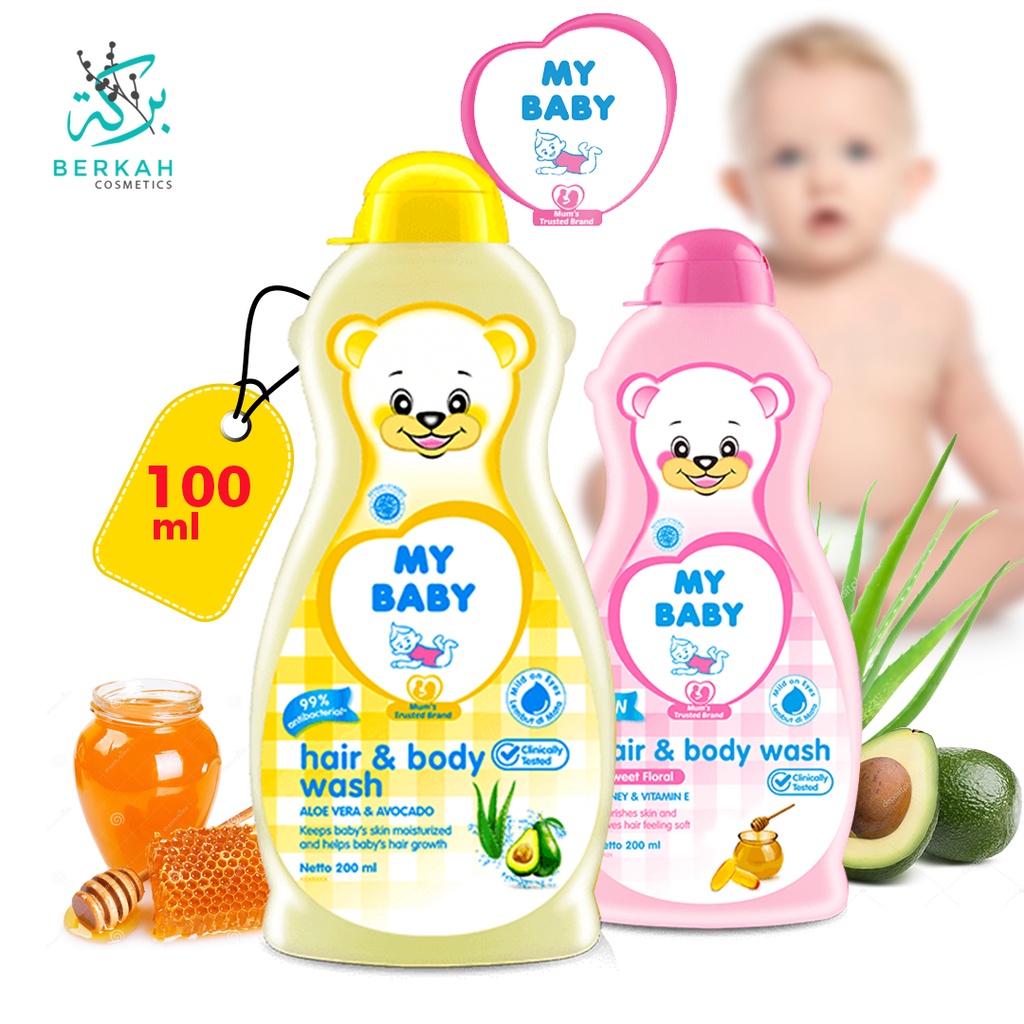 My Baby Hair And Body Wash 100ml