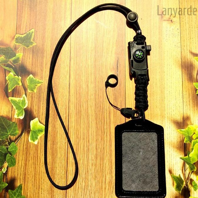 

HARGA SPESIAL 4261) Lanyard Survival Name Tag ID Card Holder Tali Leher Tempat Kartu