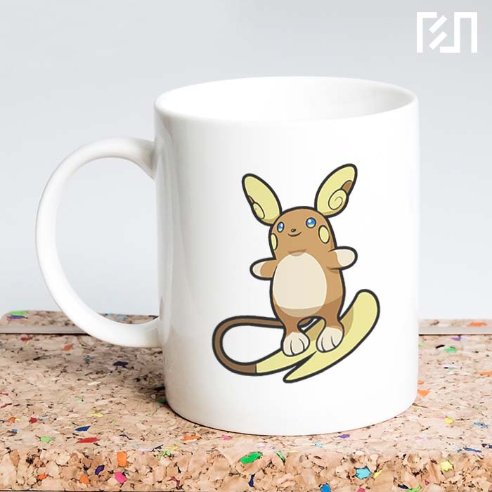 Mug Icon Pokemon Raichu Alolan Raichu