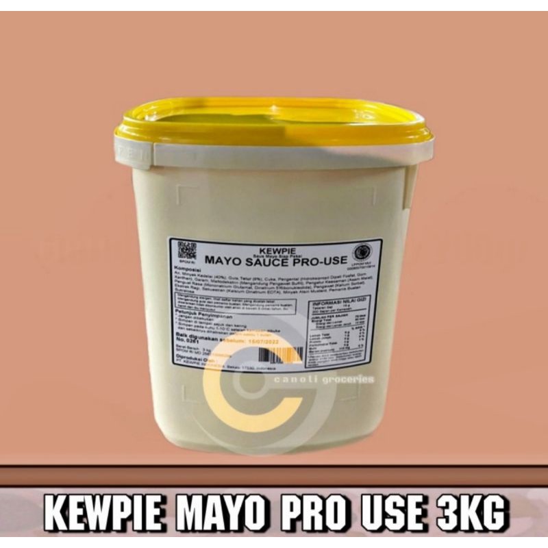 Kewpie Mayo Pro-Use 3 kg Saus Salad Mayonaise