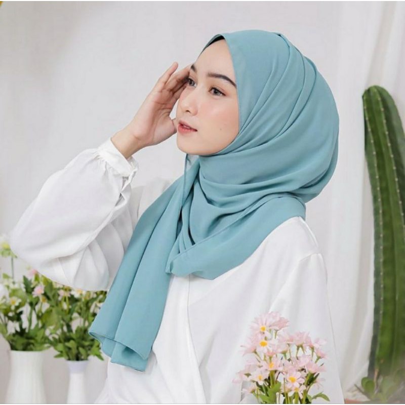 Pashmina Tali Diamond Crepe 175X75 Hijab Pashmina Tali Diamond