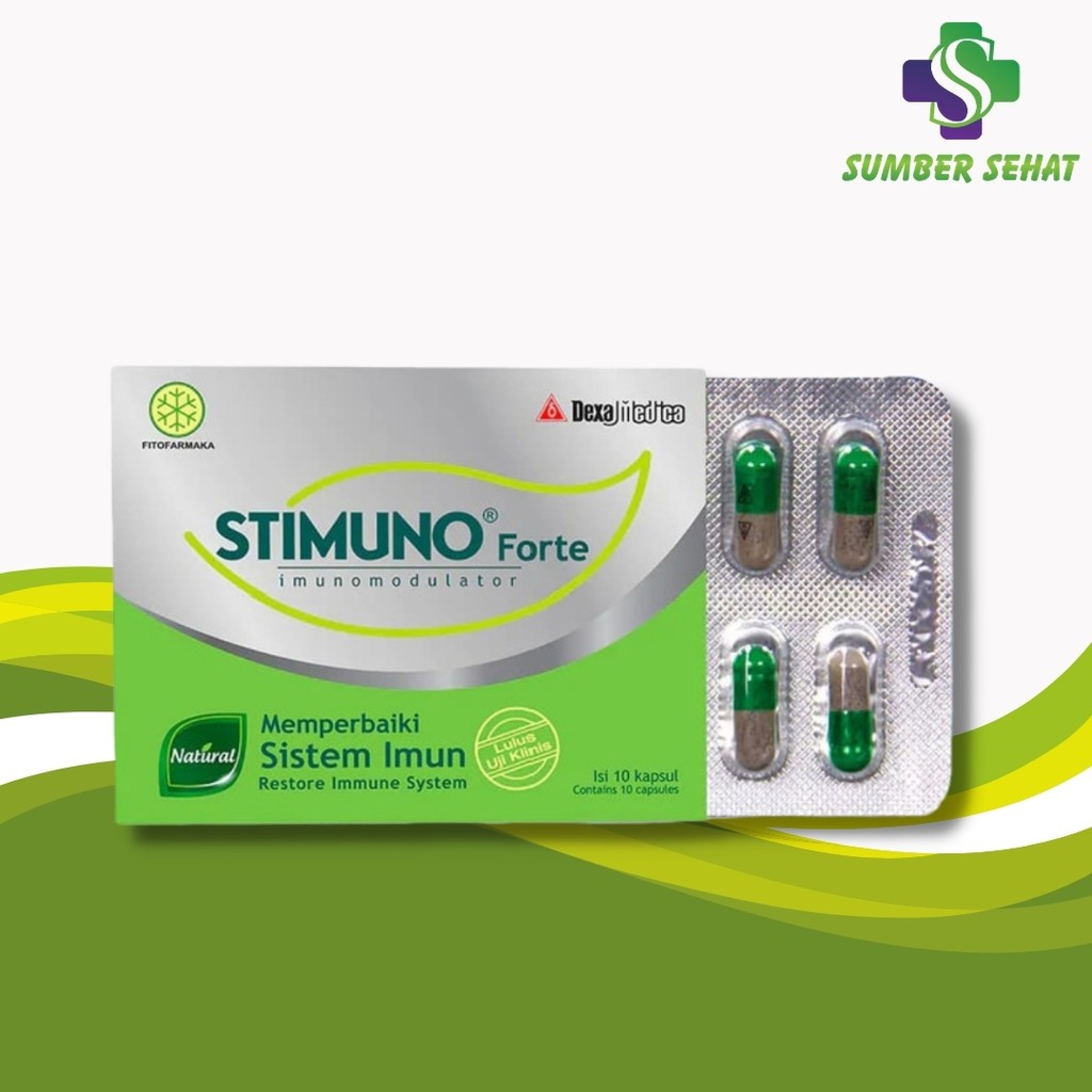 STIMUNO FORTE PAK 10 KAPSUL