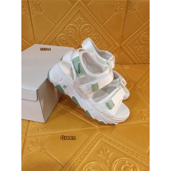 Sandals wedges wanita korea SS314