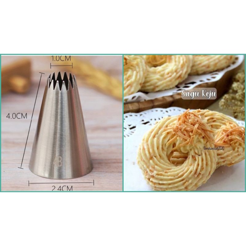 spuit 4B cetakan kue kering sagu keju premium tanpa sambungan dahlia nozzle icing cutter alas adonan fondant 1M 5ft 9ft 7ft edible gold 336 semprit 199 nastar 195 edible gold sprinkle loyang pie