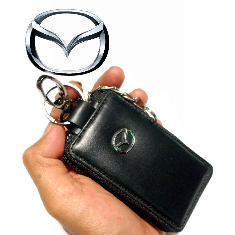 dompet selimut keyles mobil Mazda full kulit dompet STNK mobil