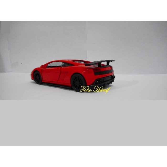 Diecast Miniatur Lamborghini Gallardo Merah