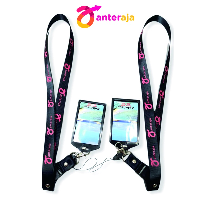 

Lanyard Anteraja Tali Gantungan Id Card Holder Name Tag Paket Lengkap Termurah