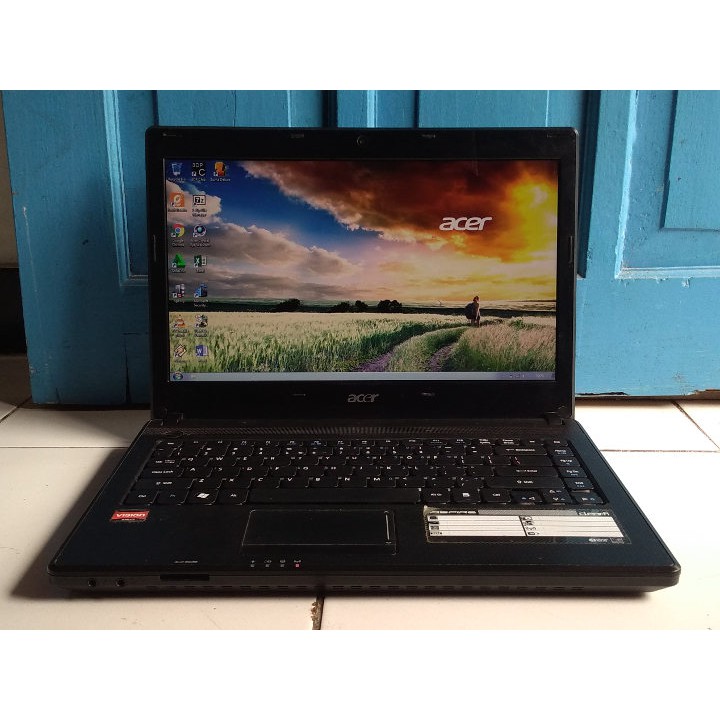 Acer Aspire 4253 Hitam Laptop Bekas Second Murah HDMI AMD ATI Radeon Harddisk HDD 500GB RAM 2GB
