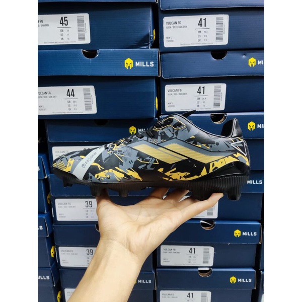 MILLS Sepatu Bola &amp; Sepatu Futsal Vulcan Mills Original 100% / SEPATU FUTSAL VULCAN IN / SEPATU SEPAKBOLA VULCAN FG / Sepatu Bola &amp; Sepatu Futsal Mills Original