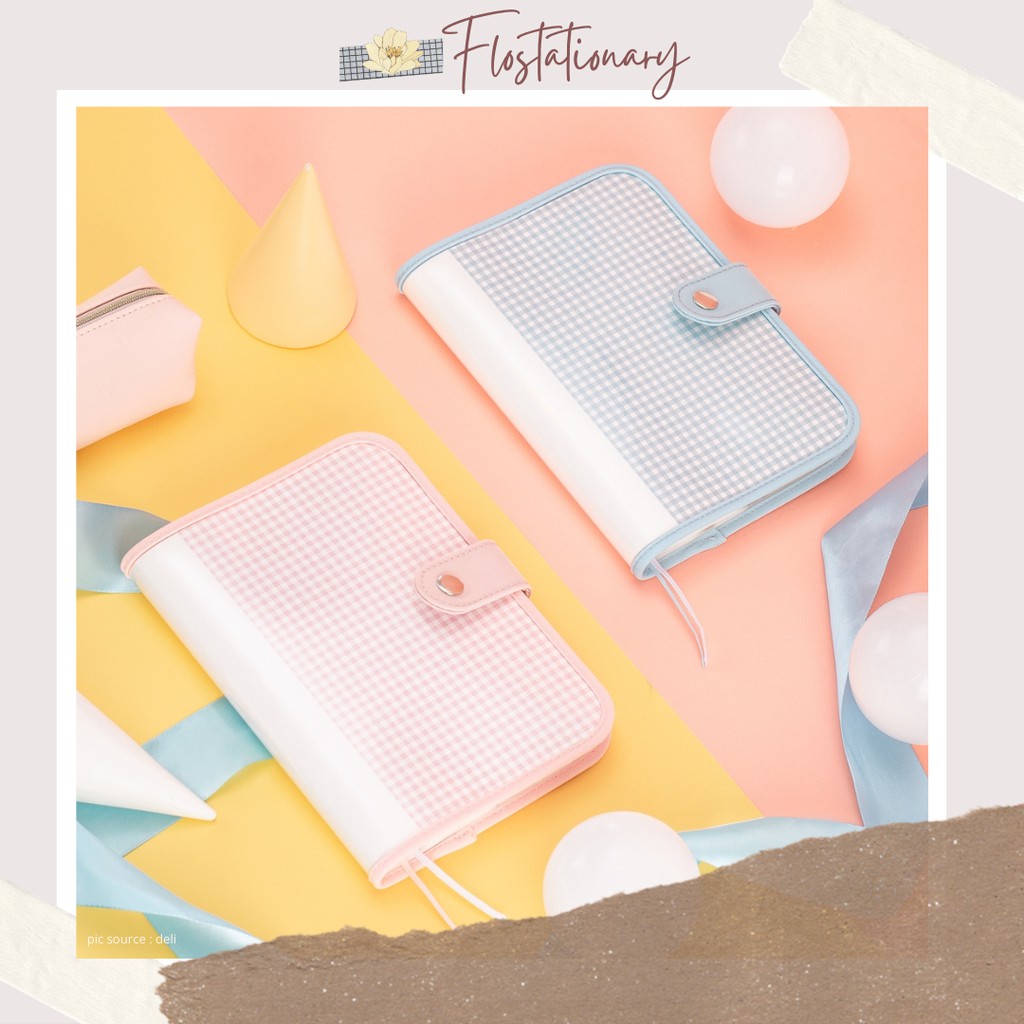 

[FS] Hard Cover Notebook A5 Buku Jurnal Grid Dotted Beige Paper High Quality for Planner/Journaling