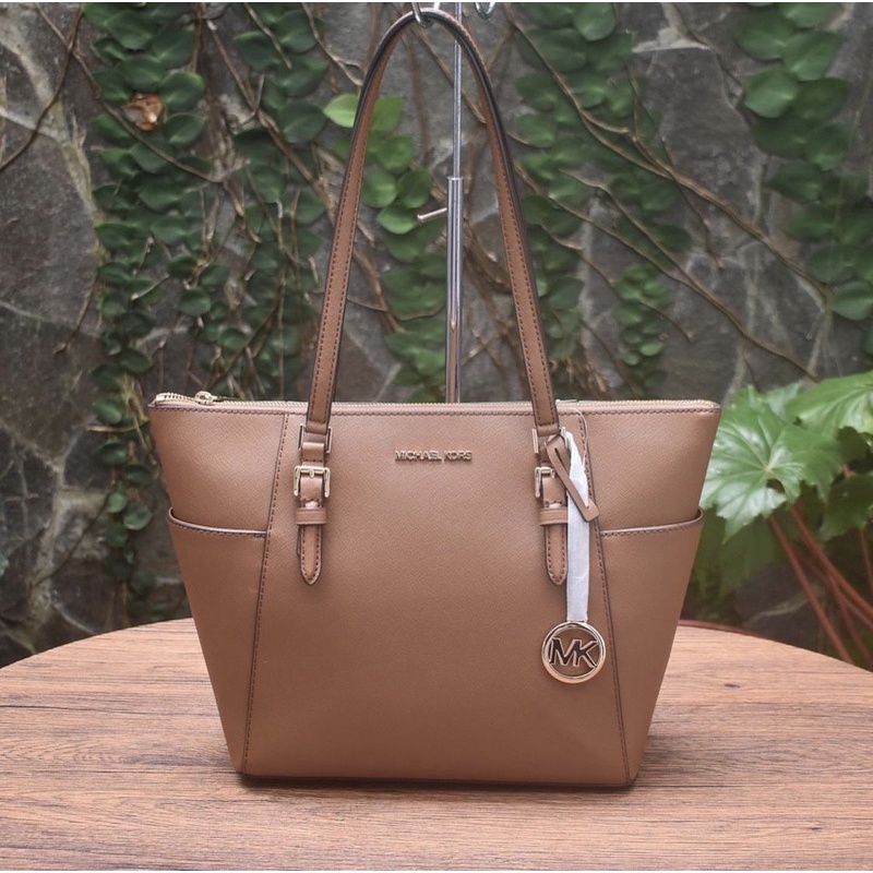 MK CHARLOTTE LARGE TOTE TZIP LUGGAGE