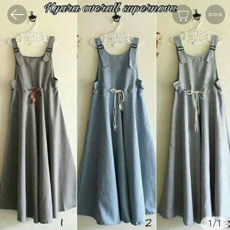 Kyara overall fashion remaja wanita kekinian