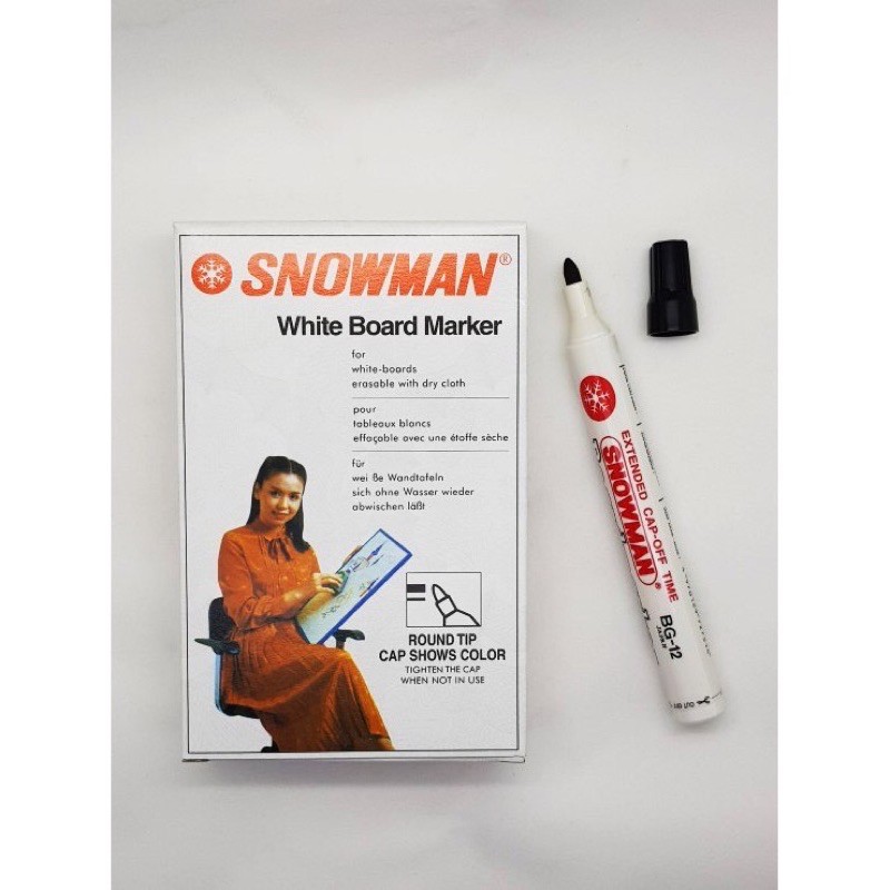 

SNOWMAN BOARDMARKER BG12