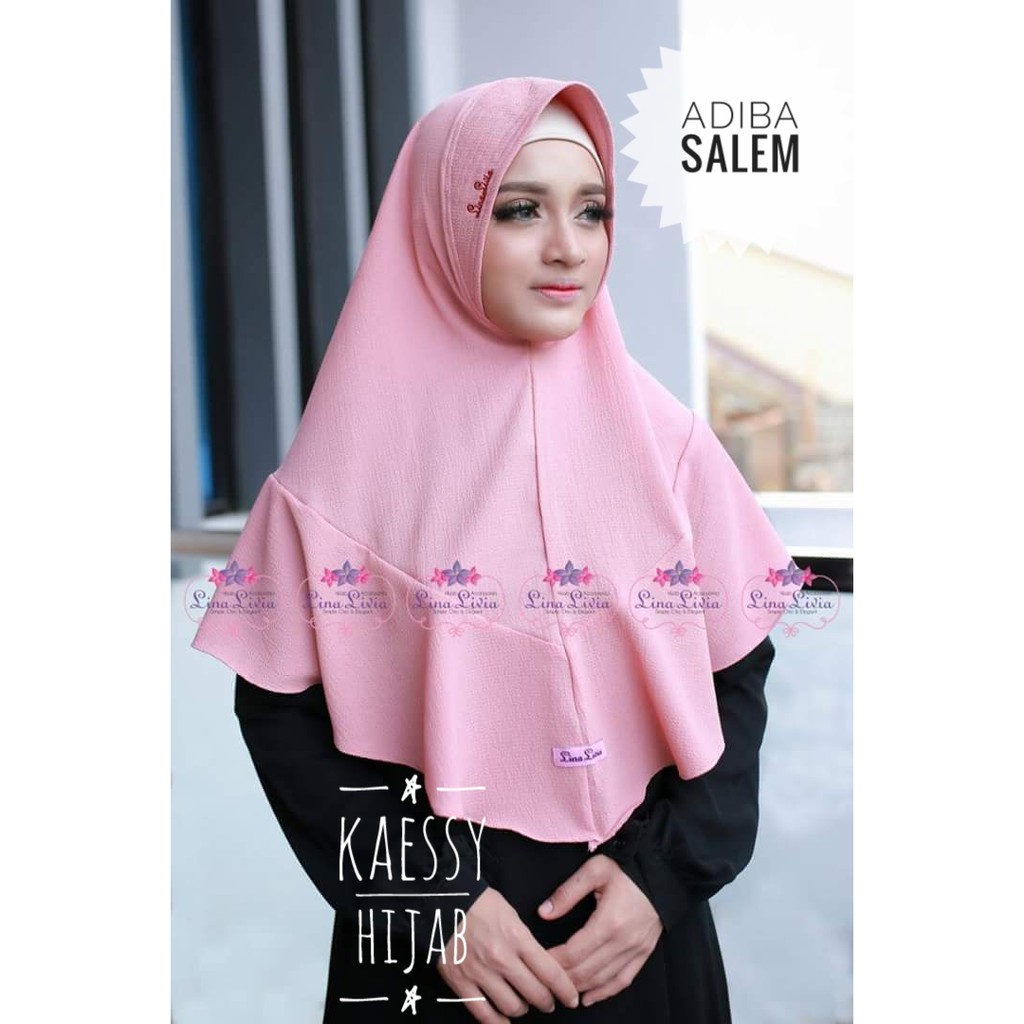 Hijab Jilbab Vanilla Instant LinaLivia Shopee Indonesia