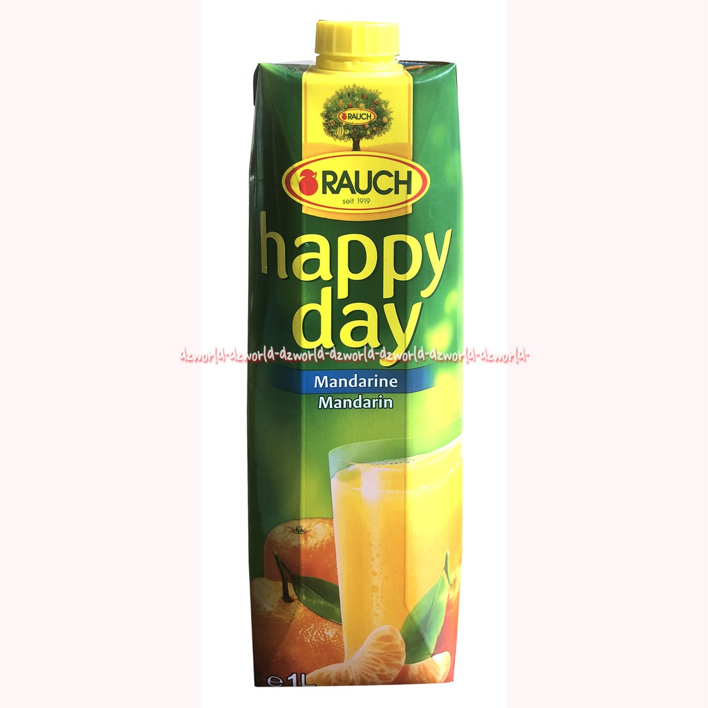 Rauch Happy Day Mandarin 1L Minuman Jus Instan Rasa Jeruk Mandarin Juice Siap Minum