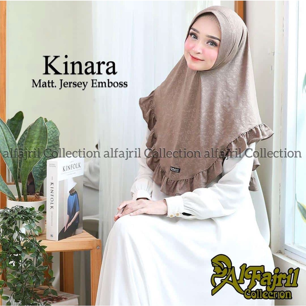 Jilbab instan Khimar Kinara ori al fajril collection