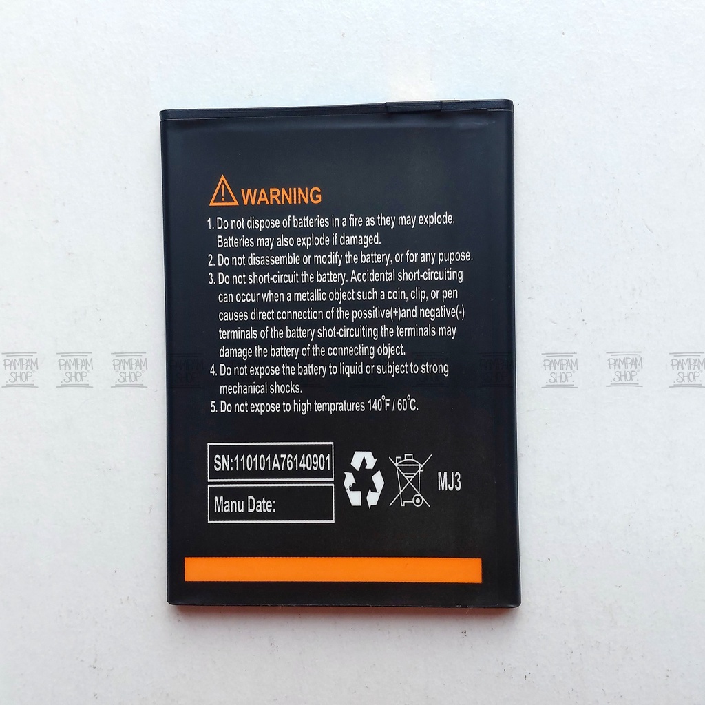 Baterai Evercoss U6C Xtream 2 Prime Double Power Original OEM Batre Batrai Battery Cross Evercross HP Handphone Ori