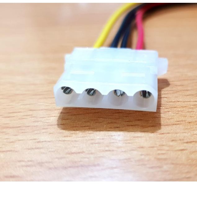 KABEL SATA 15 PIN MALE TO 4 PIN MOLEX FEMALE IDE CONVERTER KONEKTOR