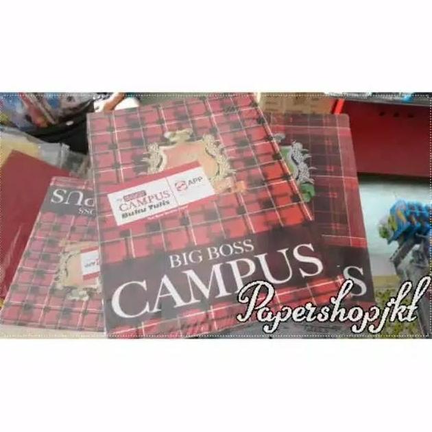 

Office & Stationery | Buku Tulis | [ Pack ] Big Boss Exercise Book - Buku Tulis Campus 50 Lembar | Best Seller